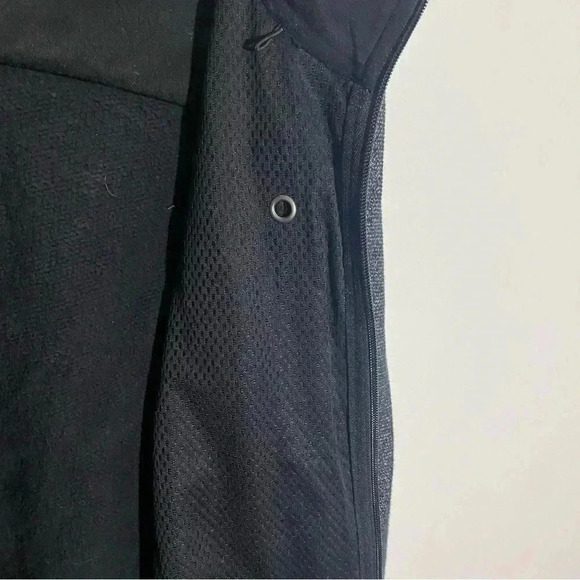 SUNICE STORMPACK men’s  heather grey full zip high neck long sleeve sweater - Picture 7 of 7